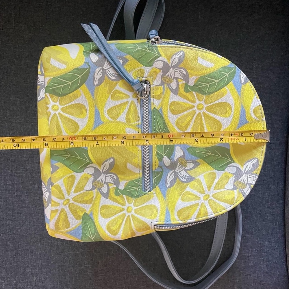 Lemon Print Mini Backpack - Picture 4 of 5